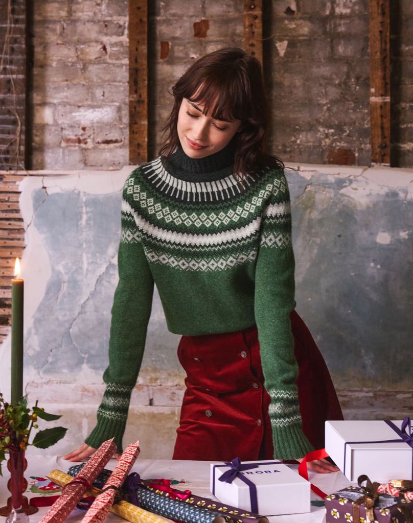 Brora Fair Isle Jumper