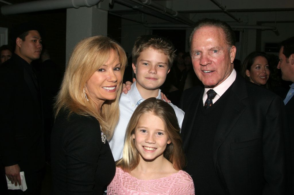 Kathie chose to share a throwback photo featuring her husband Frank Gifford and their children Cody and Cassidy