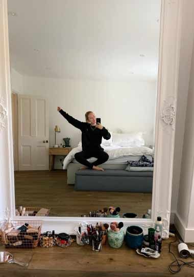 Tanya Burr bedroom mirror