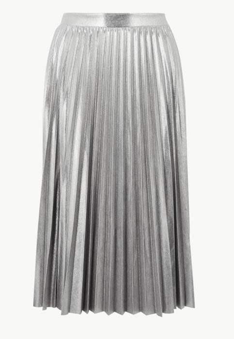 pleated skirt marks and spencer