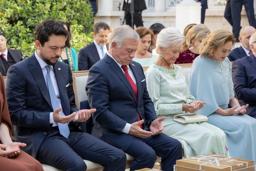 His Majesty King Abdullah II and his son, Crown Prince Al Hussein bin Abdullah II attended the ceremony
