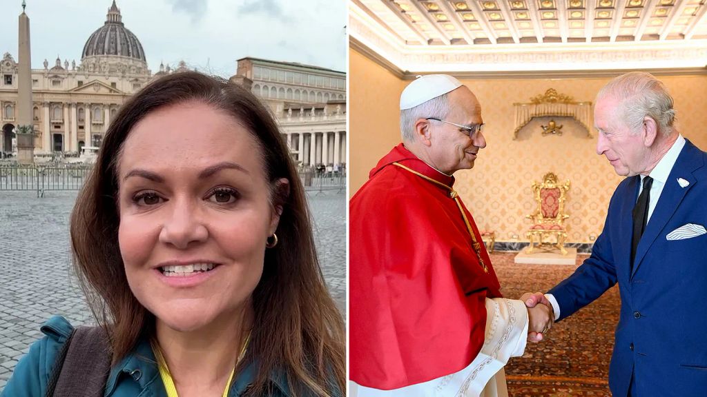 Emily Nash and the King and Pope Leo