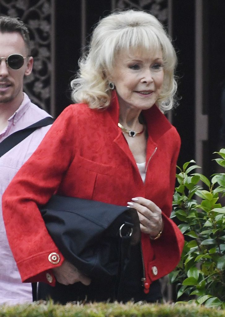 Barbara Eden looks youthful at 92 as she leaves lunch with pals almost 60 years after starring in iconic sitcom 'I Dream of Jeannie'