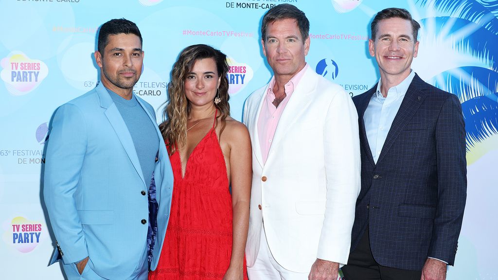 Wilmer Valderrama, Cote de Pablo, Michael Weatherly and Brian Dietzen