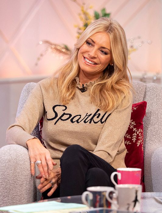 tess daly sparkle jumper