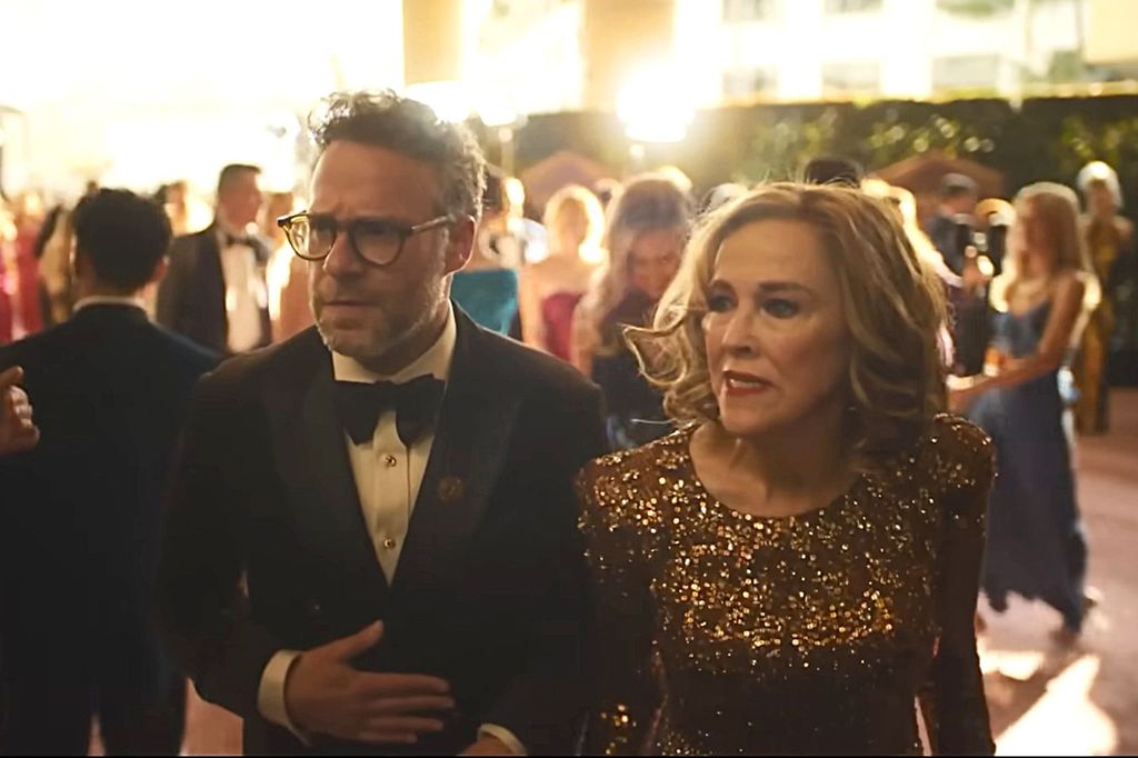 Catherine O'Hara with Seth Rogen in The Studio