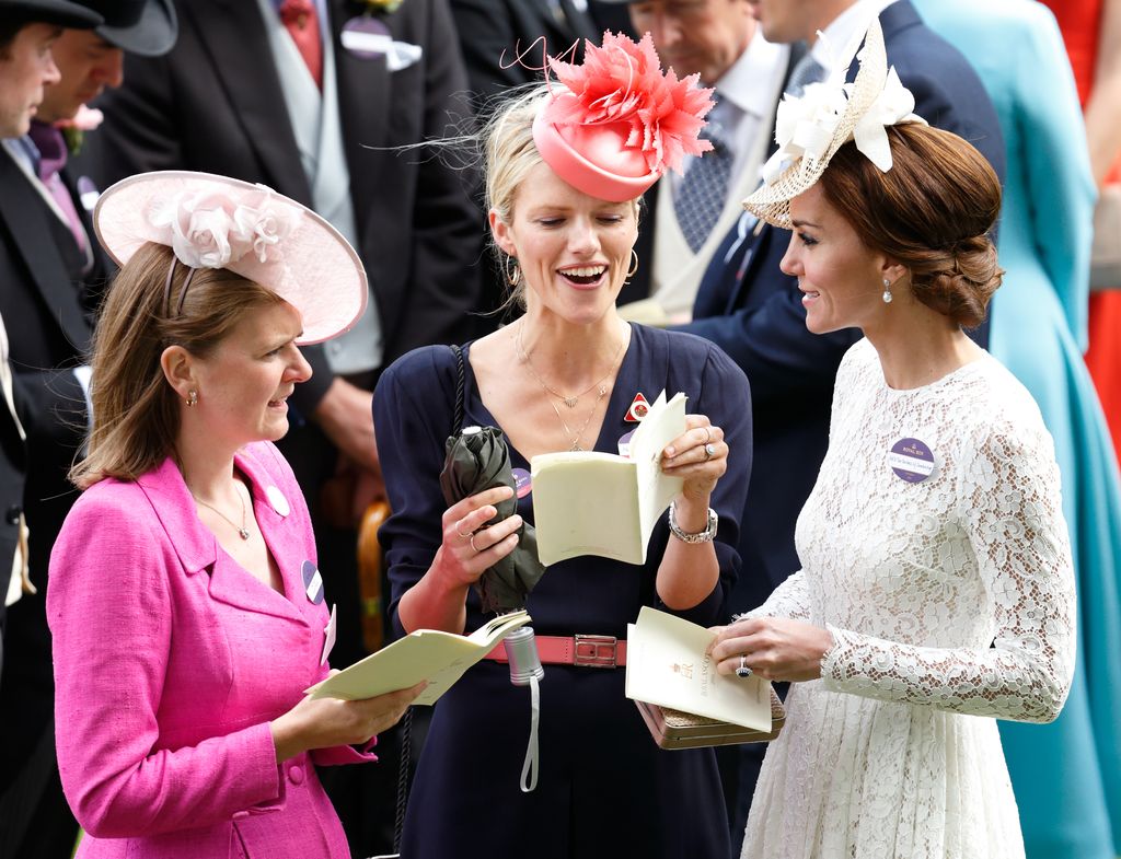 Kate with Lady Laura Meade and Zoe Warren