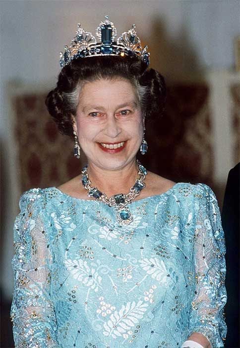 queen aquamarine tiara