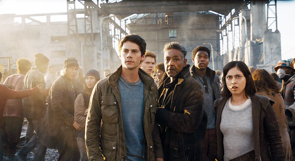 Dylan O'Brien in The Maze Runner: Death Cure