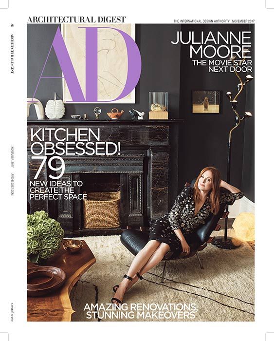 Julianne Moore architectural digest cover