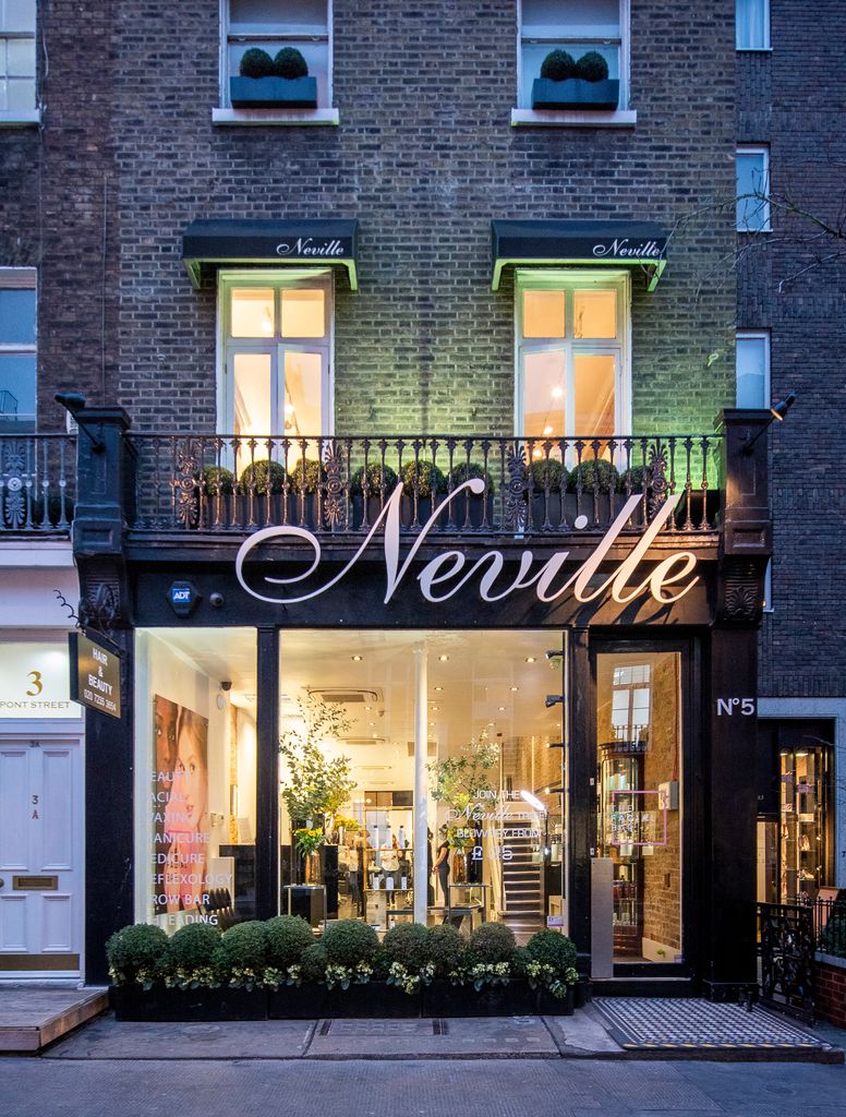 Neville Hair and Beauty on Pont Street in Belgravia