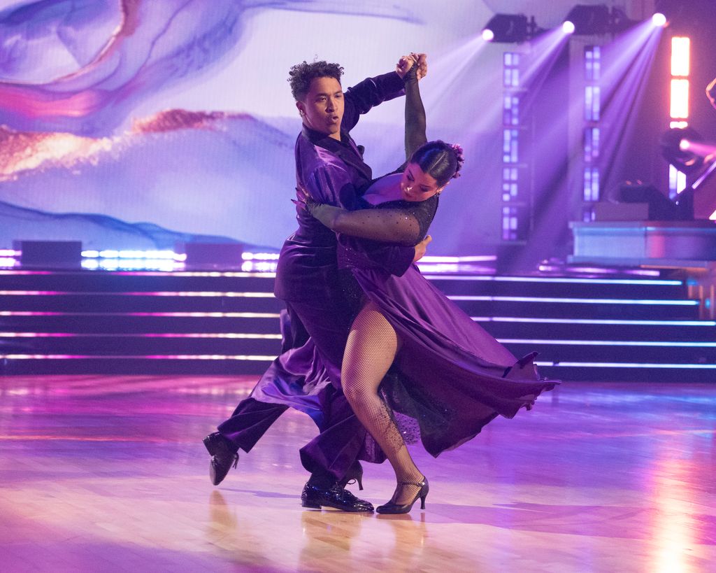 Fifth Harmony singer Lauren Jauregi and pro Brandon Armstrong