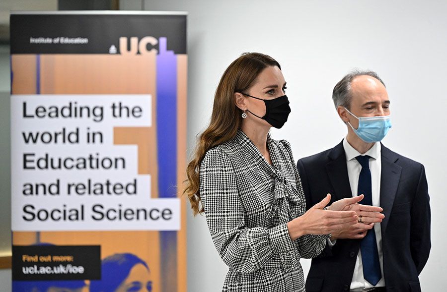 kate middleton meets experts ucl