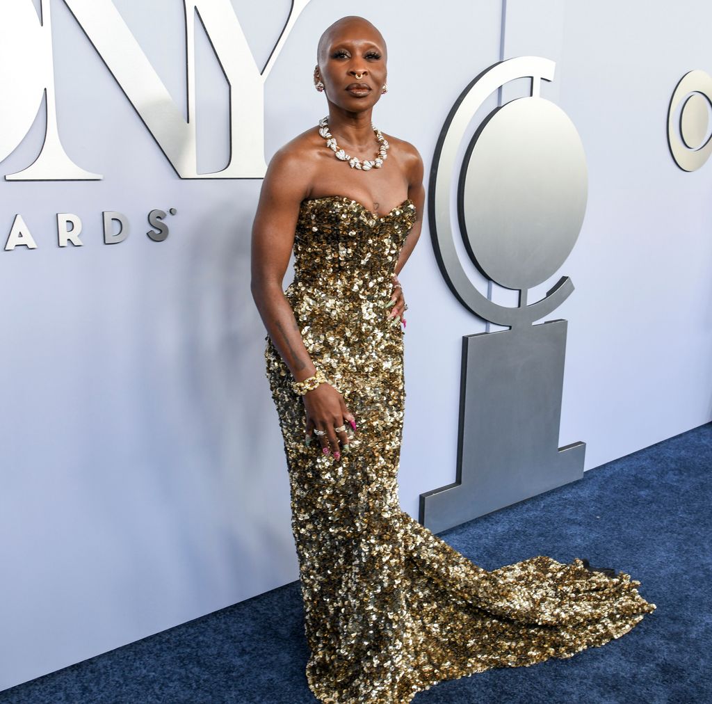 Cynthia Erivo arrives at THE 77TH ANNUAL TONY AWARDS, live from the David H. Koch Theater at Lincoln Center for the Performing Arts in New York City, Sunday, June 16