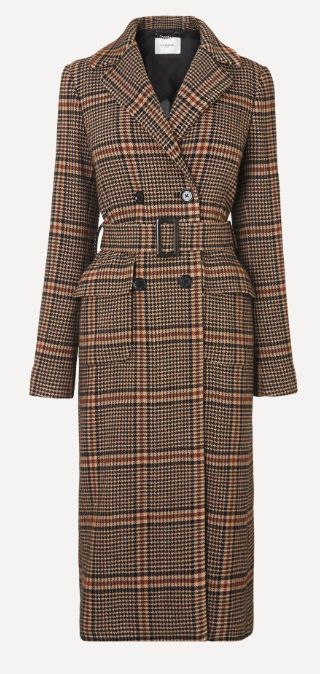 Want a smart check coat for winter? Katherine Jenkins' high street buy ...