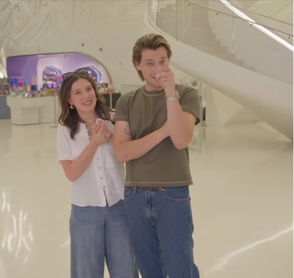 Millie Bobby Brown and Jake Bongiovi in Dubai 