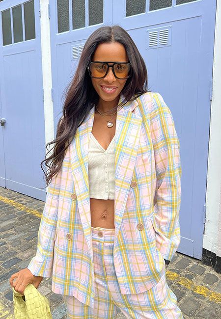 rochelle humes suit check