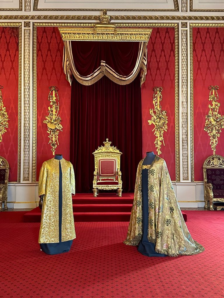 King Charles coronation robes