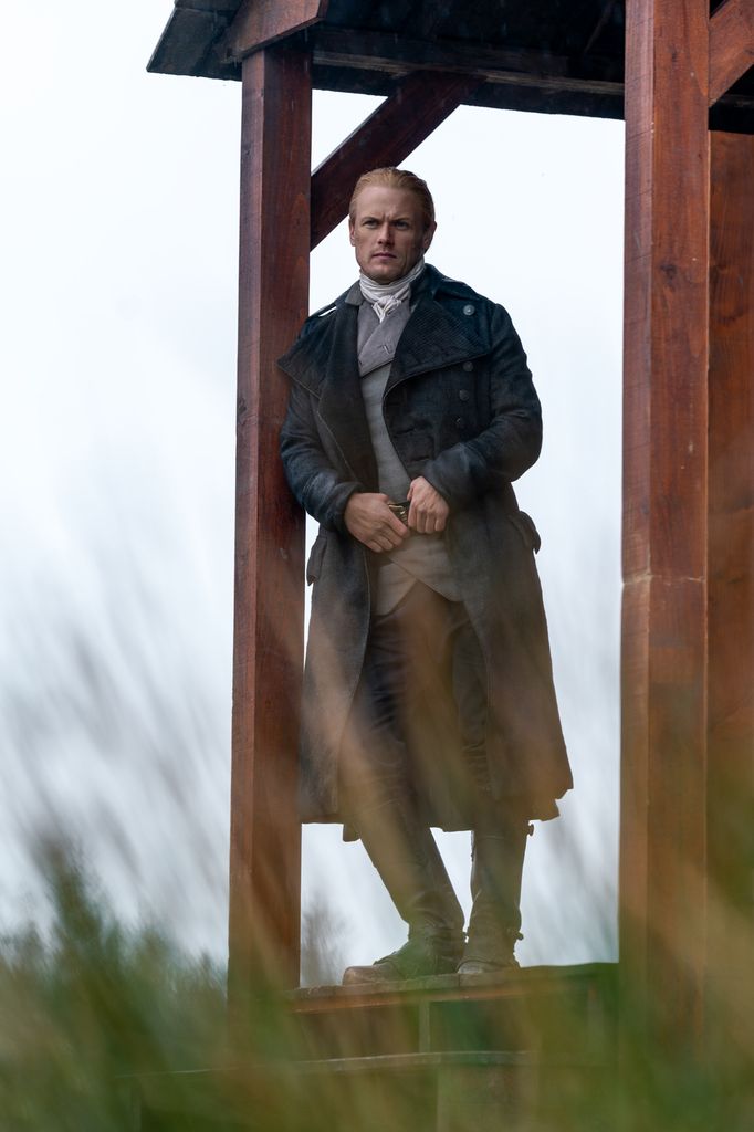 Sam Heughan in Outlander