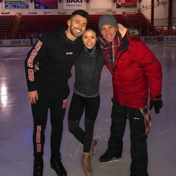 Dancing on Ice star Jake Quickenden reunites with partner Vanessa after ...
