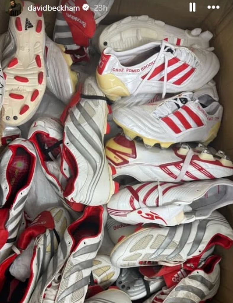 David a partagé un hommage déchirant à son ex-fils Brooklyn