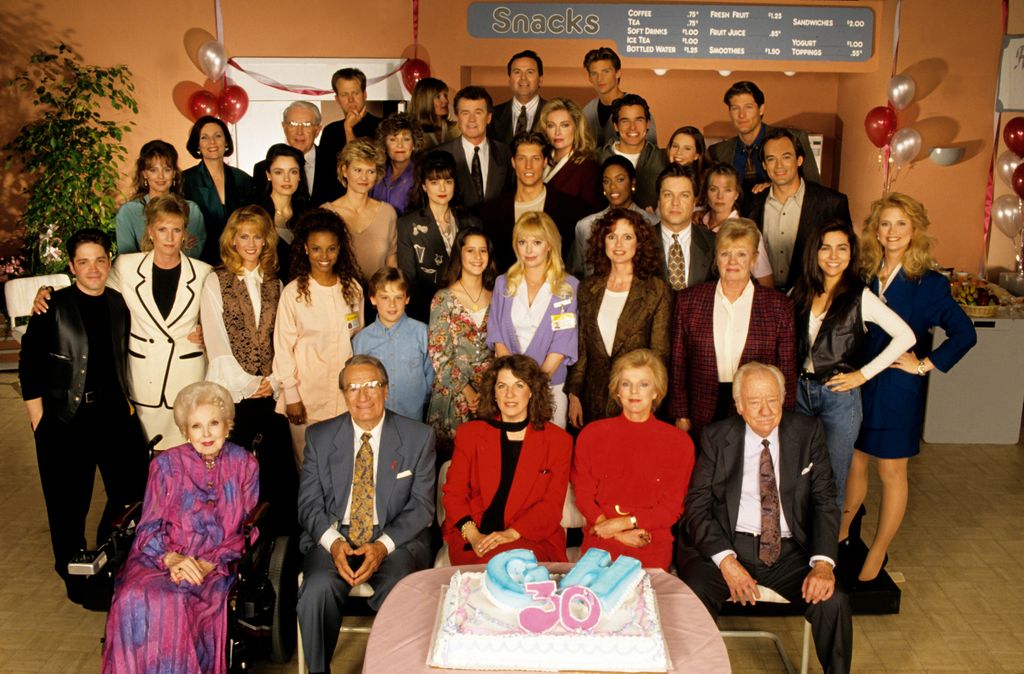 Jon is featured in a cast photo from his first seaosn, season 30, in 1993
