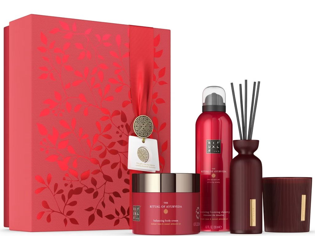 Rituals The Ritual of Ayurveda Sweet Almond & Indian Rose Large Bath and Body Gift Set