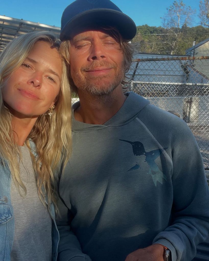 Eric Christian Olsen poses for selfie with wife Sarah