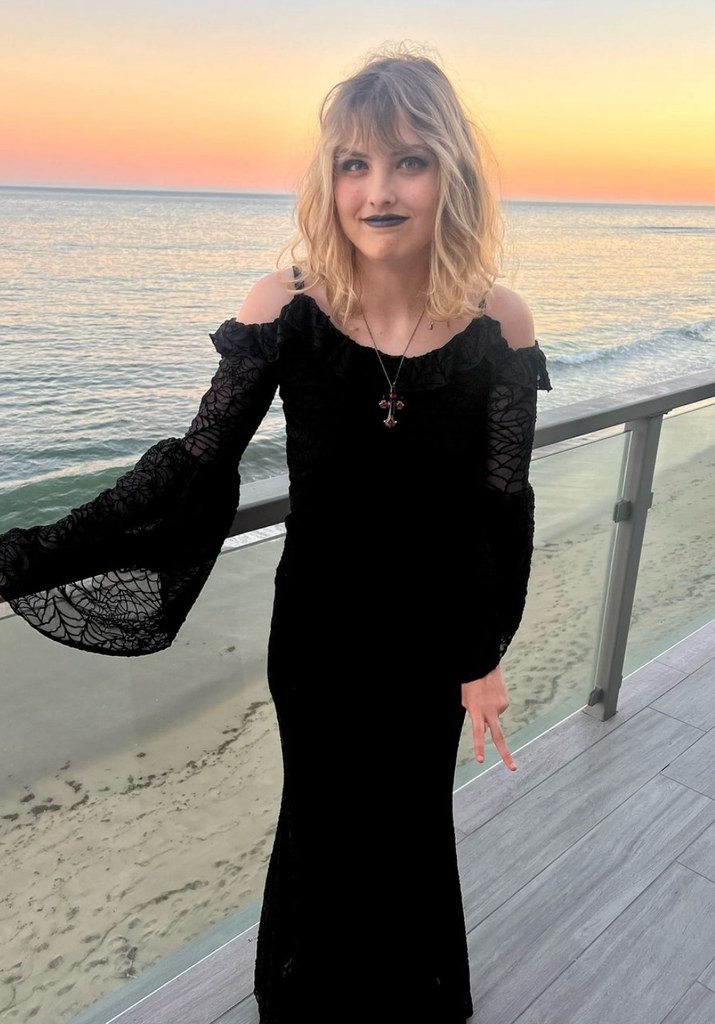 Photo shared by Larry Birkhead of his daughter Dannielynn Birkhead's Beetlejuice themed 18th birthday celebrations on September 7, 2024