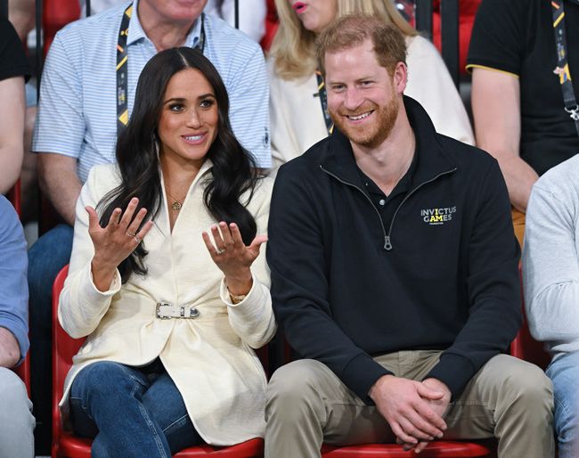 prince harry and meghan invictus games