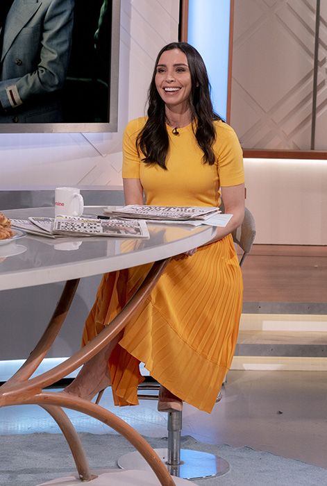 christine lampard outfit lorraine