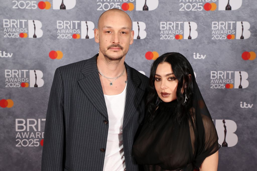 George Daniel and Charli XCX attends The BRIT Awards 2025 