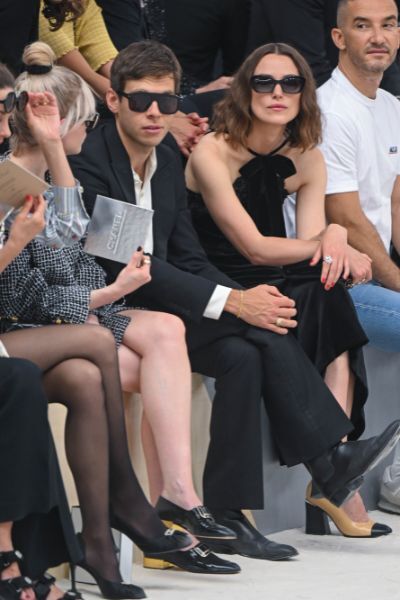 Keira Knightley haute couture front row