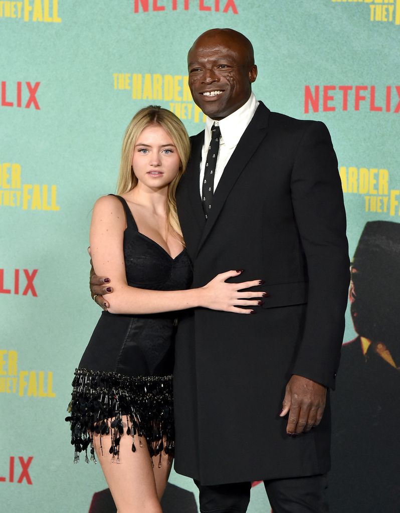 Seal with daughter Leni on the red carpet 