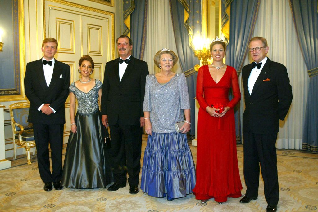 Then-Princess Maxima at the Noordeinde Palace in 2003