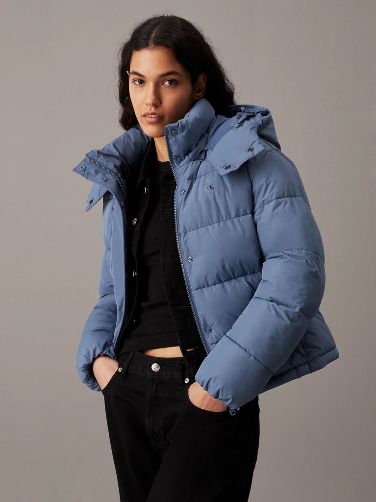 Calvin Klein Short Hooded Puffer Jacket