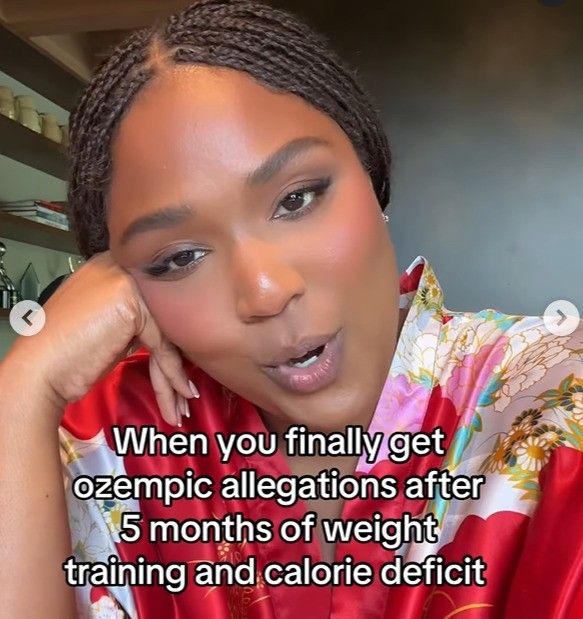 Lizzo denies weight loss due to Ozempic