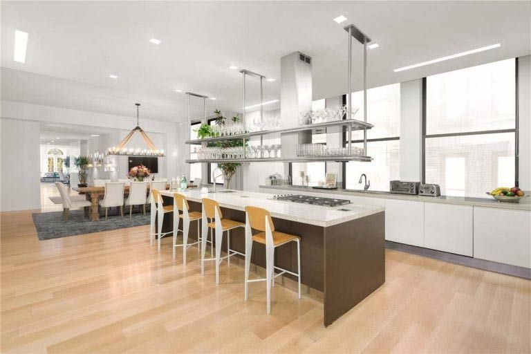 2 Jennifer Lopez New York penthouse kitchen