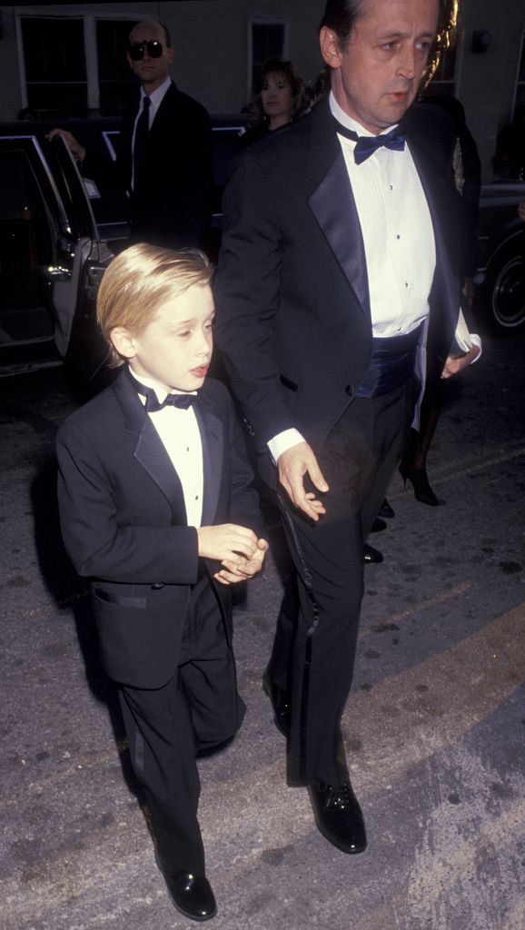 macaulay culkin and his dad kit culkin 1993