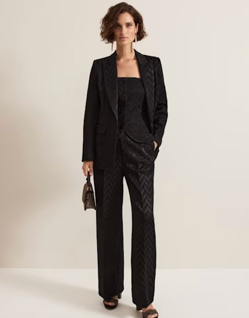 Phase Eight Adalynn Fitted Jacquard Suit