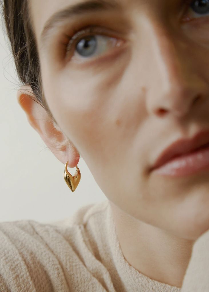 OTIUMBERG HEART EARRINGS 