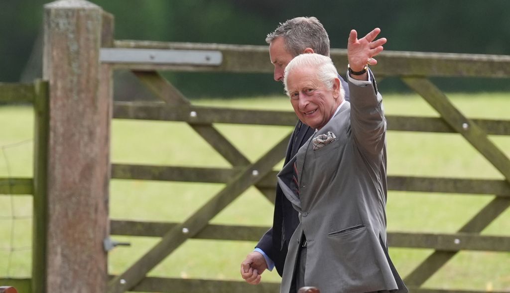 King Charles was recently pictured at the Sunday church service at St Mary Magdalene Church