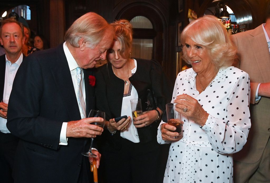 Camilla and Andrew with their daughter Laura 