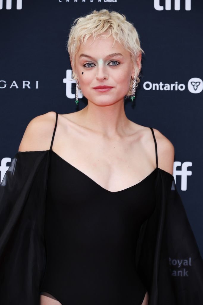 TORONTO, ONTARIO - SEPTEMBER 11: Emma Corrin attends the "My Policeman" Premiere during the 2022 Toronto International Film Festival at Princess of Wales Theatre on September 11, 2022 in Toronto, Ontario. (Photo by Amy Sussman/Getty Images)