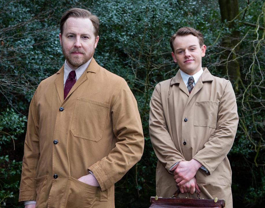 Samuel West and Callum Woodhouse in All Creatures Great and Small
