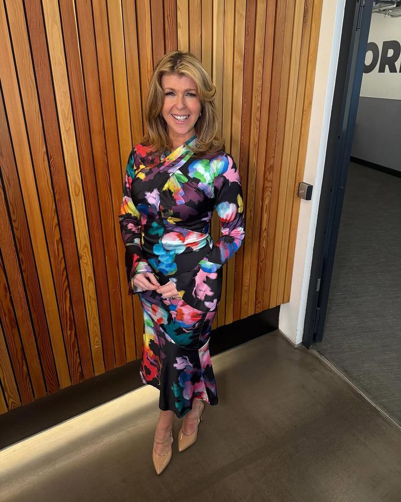 Kate Garraway wearing floral Coast dress