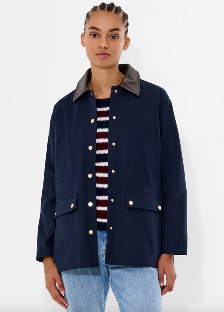 French Connection navy barn jacket