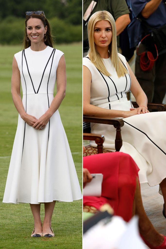 Princess Kate and Ivanka Trump wear the same Emilia Wickstead dress