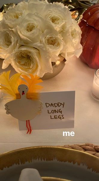 kendall jenner place card