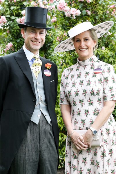 prince edward and sophie wessex at royal ascot